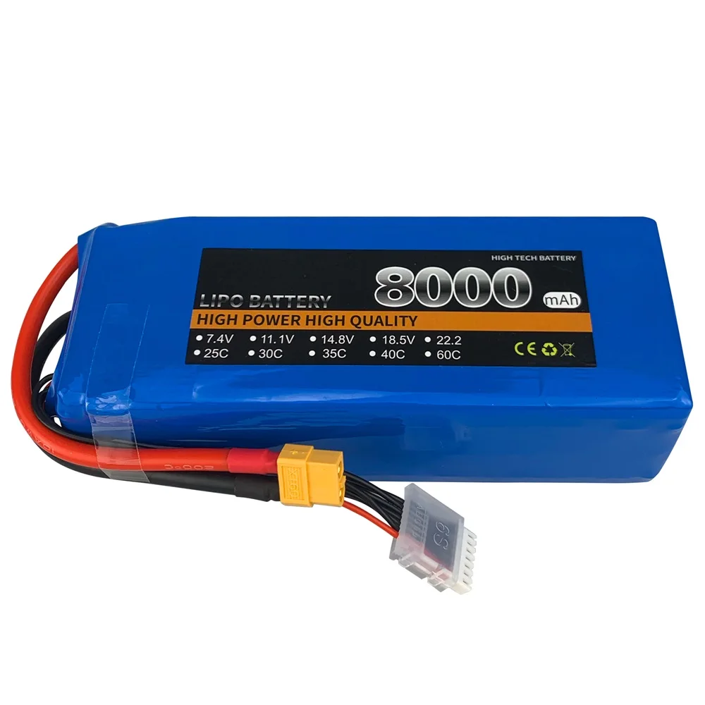 
 22,2 V 8000 мА/ч, 60C Липо Аккумулятор для квадракоптера DJI S1000 S800 S800EVO E1100-V2  