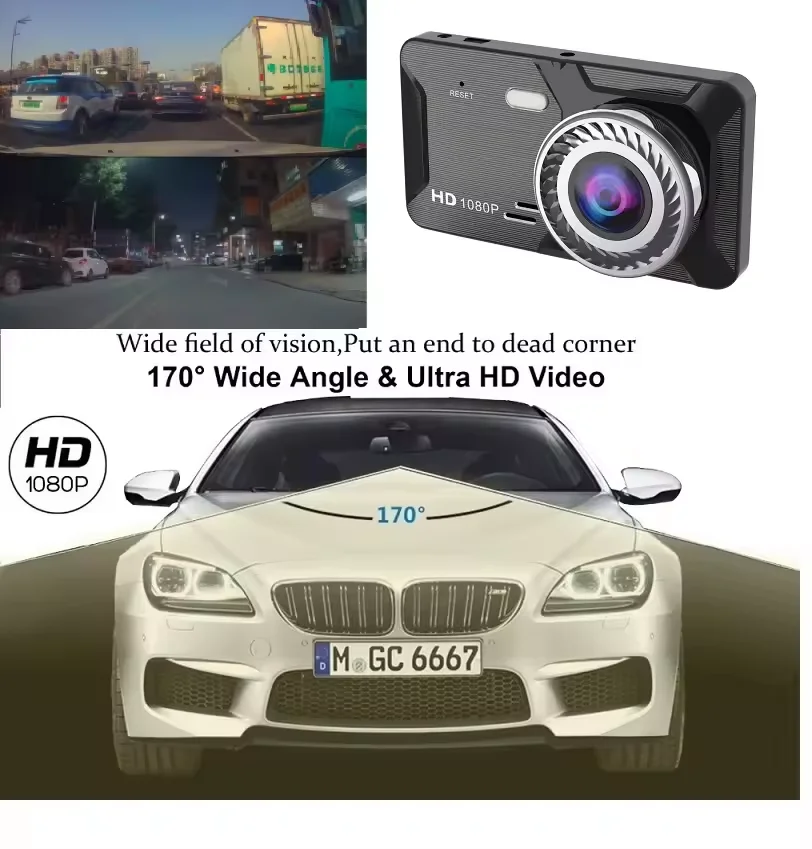 4 0 дюймов сенсорный экран приборной панели камеры автомобиля видеорегистратор ночного видения full hd 1080p
