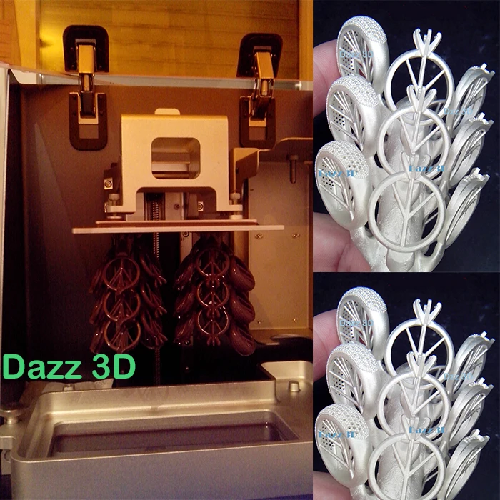 Dazzle L120 Pro Jewelry/ Dental printers dental 3d LCD Large Format 3d Printer The HOT easy to start
