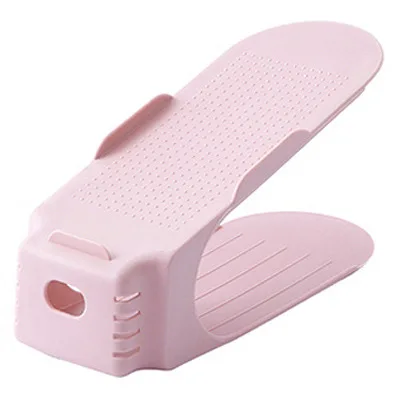 Разноцветная подставка для обуви экономия места в шкафу на полке стойка хранения