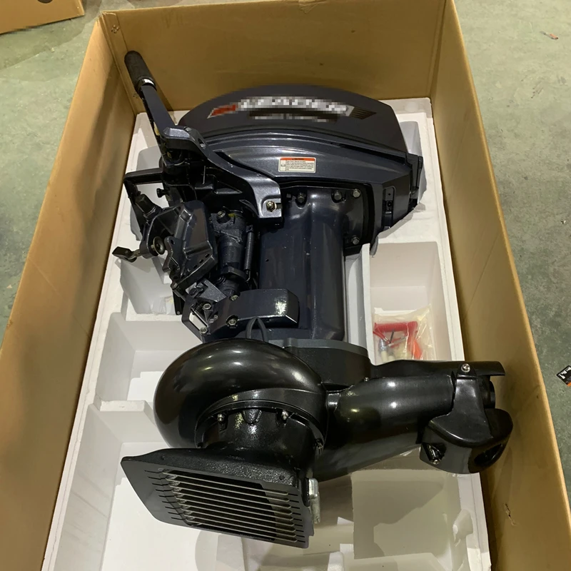 water Jet drive pump  with  2 stroke 30HP outboard motor boat marine engines