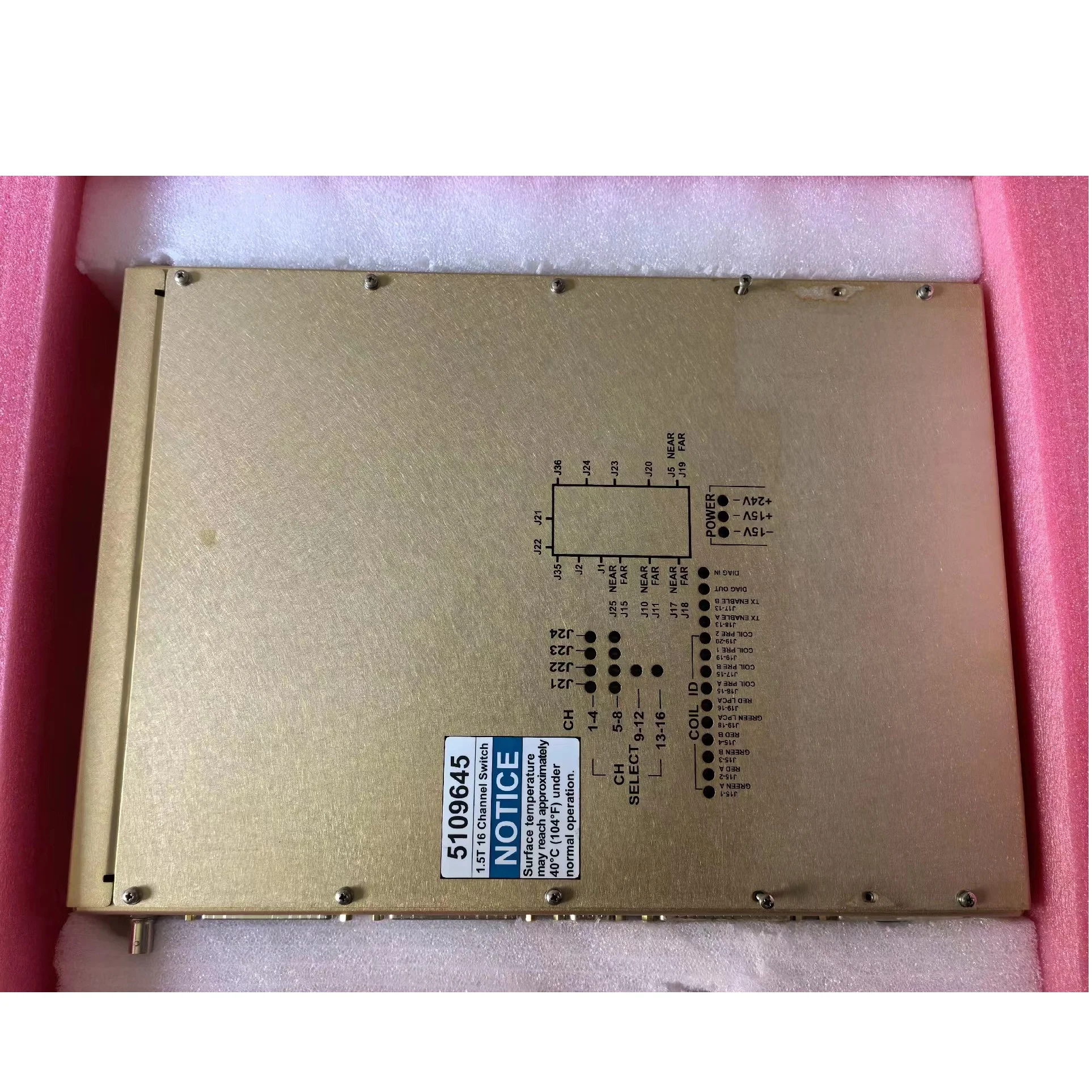 5109645 1.5T 16 Channel Switch Assembly for GE Closed MRI