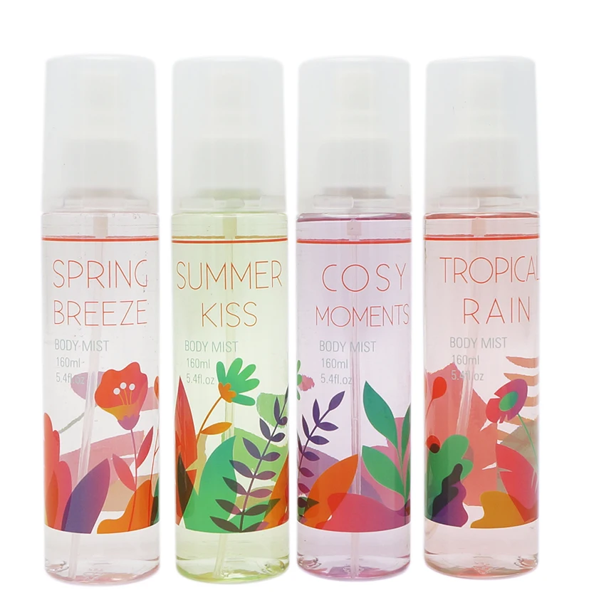 150ml Summer Citrus Fragrance Mist Refreshing Lemon Body Spray Passion Fruit for Spa Works and Wellness Care