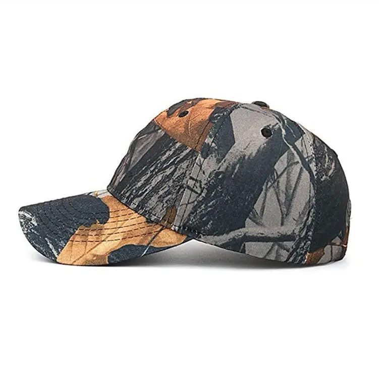Custom 2024 unisex private label cotton snap back hat camouflage trucker hats for men baseball caps