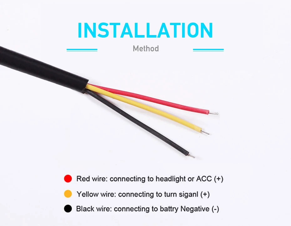 2pcs LED DRL Car Daytime Running Light Flexible Waterproof Strip Auto Headlights White Turn Signal Yellow Brake Flow Lights 12V