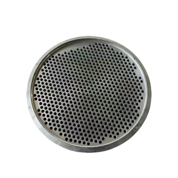 Customized Non-standard Large Diameter Stainless steel Tube Sheet for Tubular Heat Exchanger Tubesheet flange