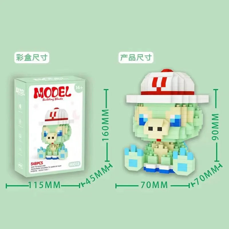 Dalina Star Cartoon Doll Building Blocks Compatible Microparticles Plastic Educational Assembled Toys Ornaments Children