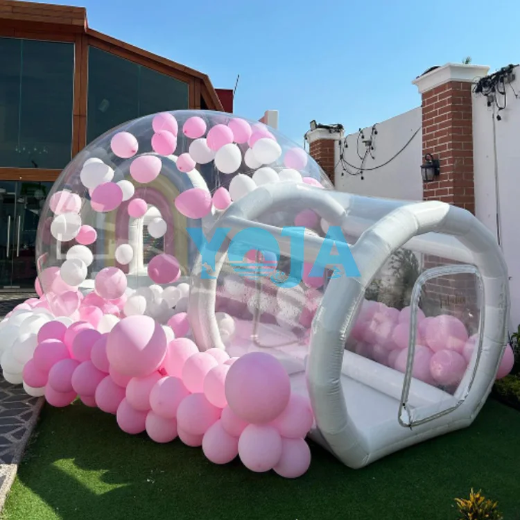 High quality bubble Tent PVC Inflatable balloon clear dome outdoor camping tents party clean bubble house for kids Factory price