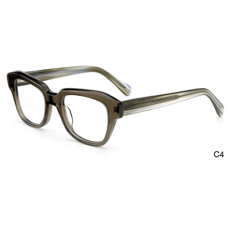 square eye glasses men high standards transparent fashion eye glass eyewear frames acetate