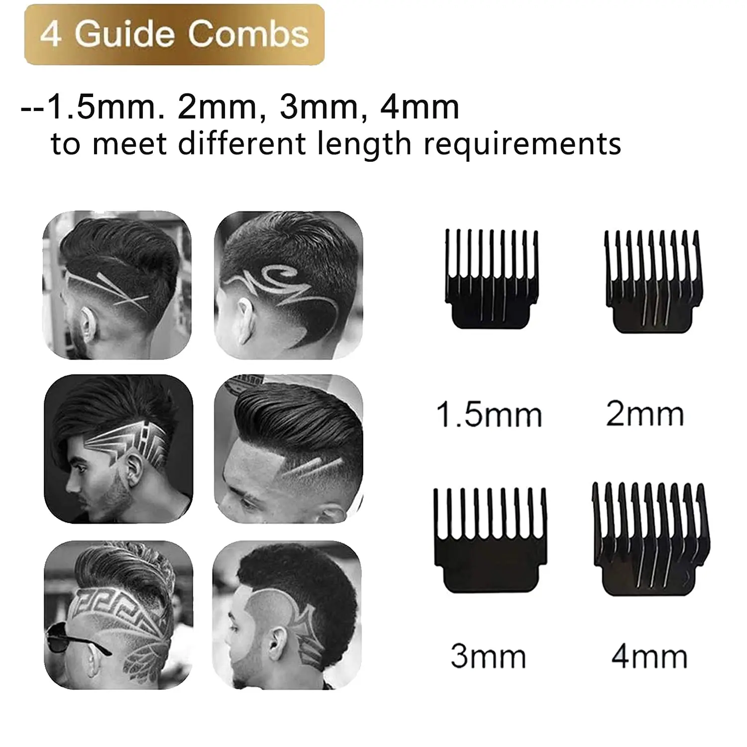 New Style T9 Metal Cordless Hair Clippers Trimmer Men Zero Gapped T-Blade Professional Hair Trimmer Haircut Machine