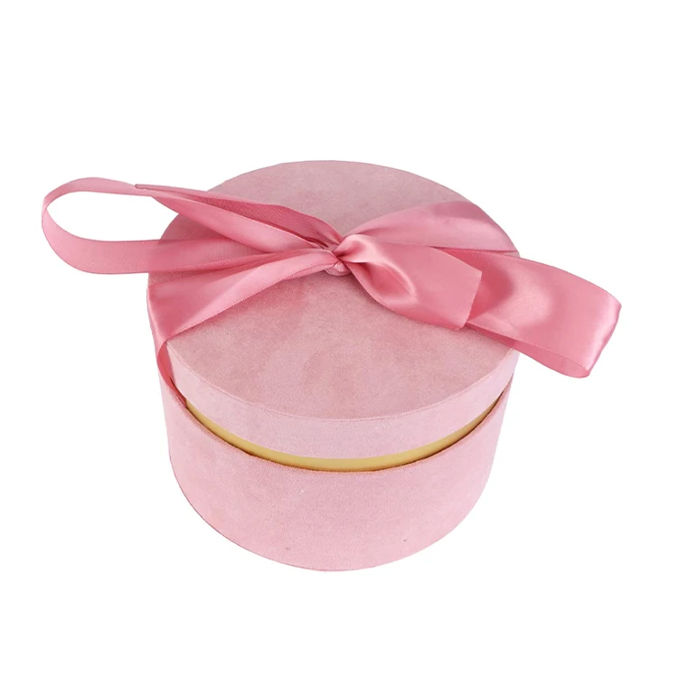 Custom Logo Round Paper Box Tube Candle Packaging Wax Candle Paper Packaging Box