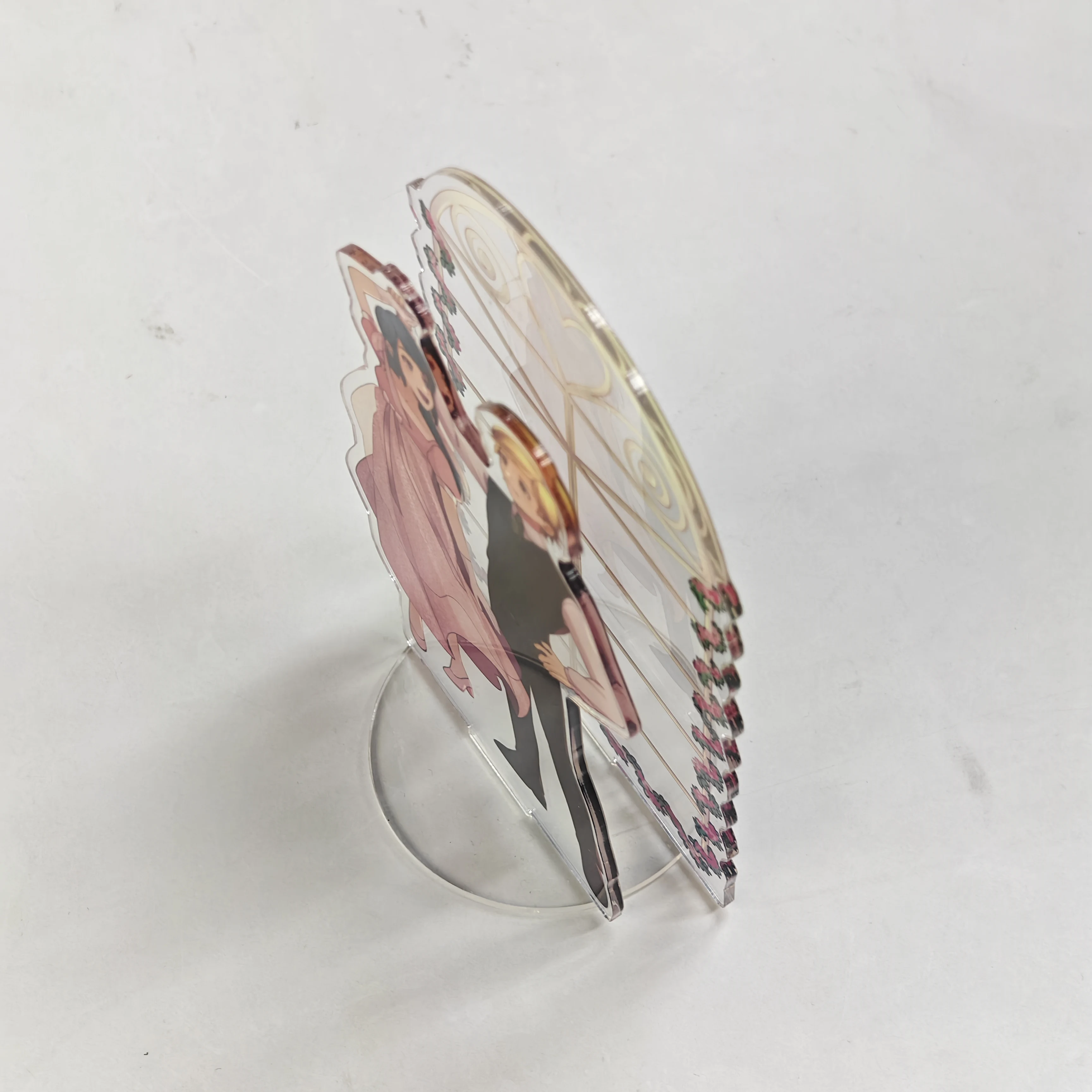 Boce Custom pattern No MOQ Requirement Acrylic Printed Nameplate Anime Character Custom Acrylic Standee