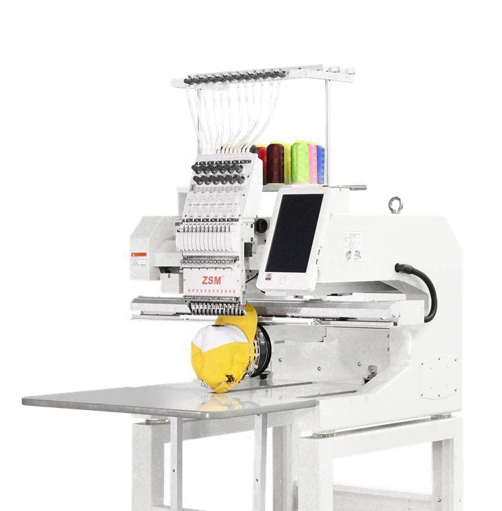 single head Cap hat Embroidery Machine ZHAOSHAN sample machine price