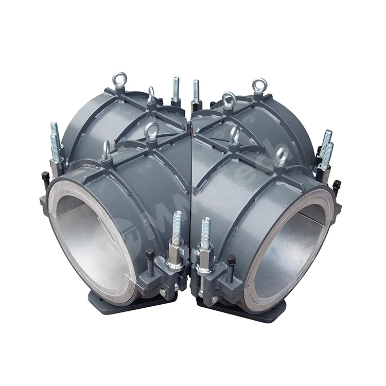 MM-Tech Green Color SWT-MA450 CNC Multi Angle Band Saw Machine Range From 200 MM To 450 MM HDPE PP Pipe With 2-year Warranty