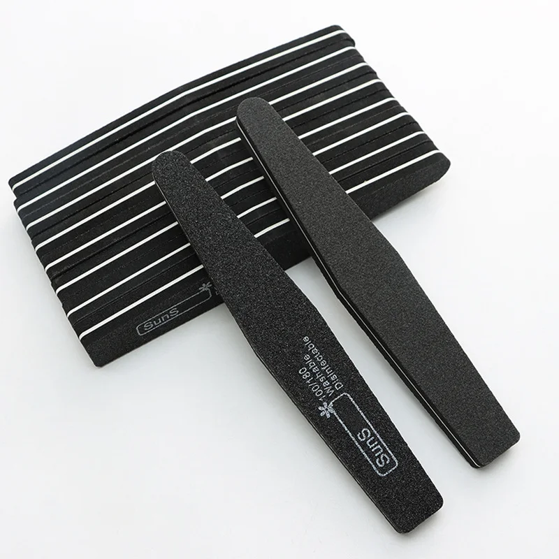 Double sided long sponge nail Polish polishing board Professional sponge nail file High quality custom color nail file