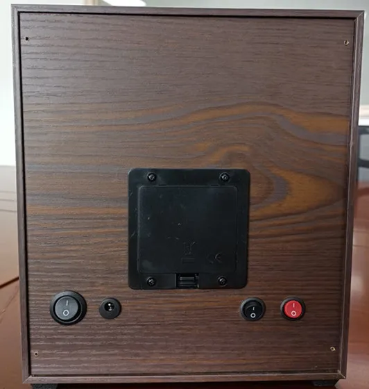 Luxury High quality  molle Automatic watch winder safe wood leather rotations watch winder box  4 slots with LED OPEN-STOP