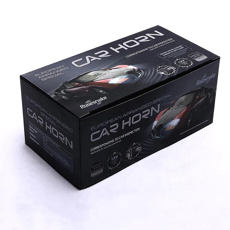12v Ultra-thin Auto Horn Car Electric Horn Dual-tone Motorcycle Snail Horn