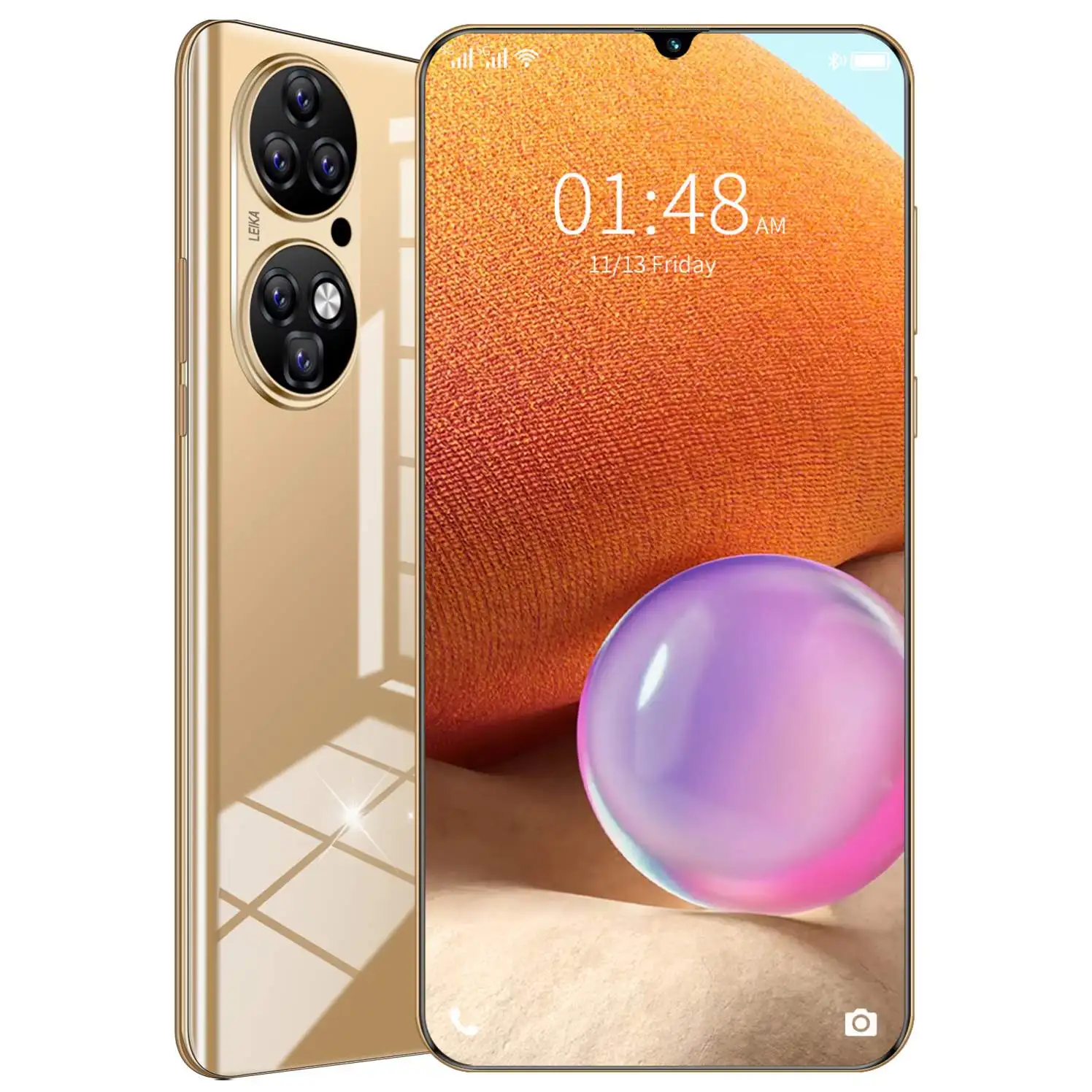 Глобальная версия смартфона высокое качество P50 Pro мобильных телефонов 4G 5G оригинальные разблокирована 16GB + 512 Гб большой экран Android 11 чехол для