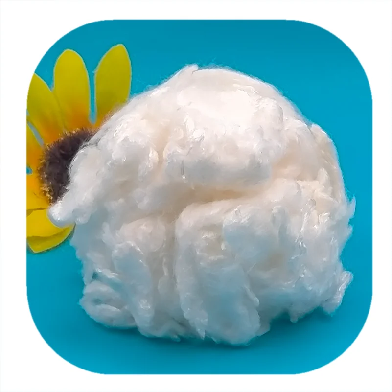 Chinese Factory Virgin 1.4Dx38mm Raw Bamboo Fiber For Cotton Spinning