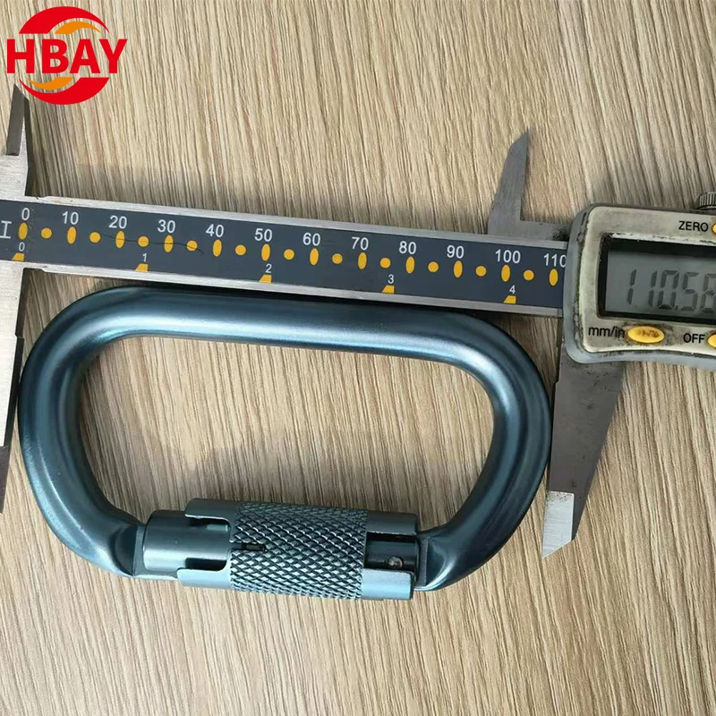 Factory Direct O-Type Automatic Lock Professional Climbing Main Lock Mountaineering Supplies Equipment Automatic Buckle Hook