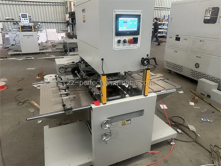 Cardboard Leather Plastic Card Automatic Servo Gold Stamping Machine Heat Press Machine