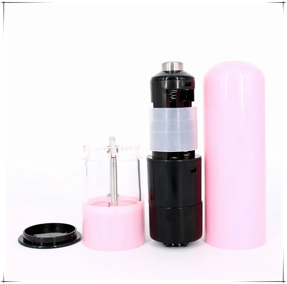 electric plastic salt and pepper mill / color self choice spice grinder with light