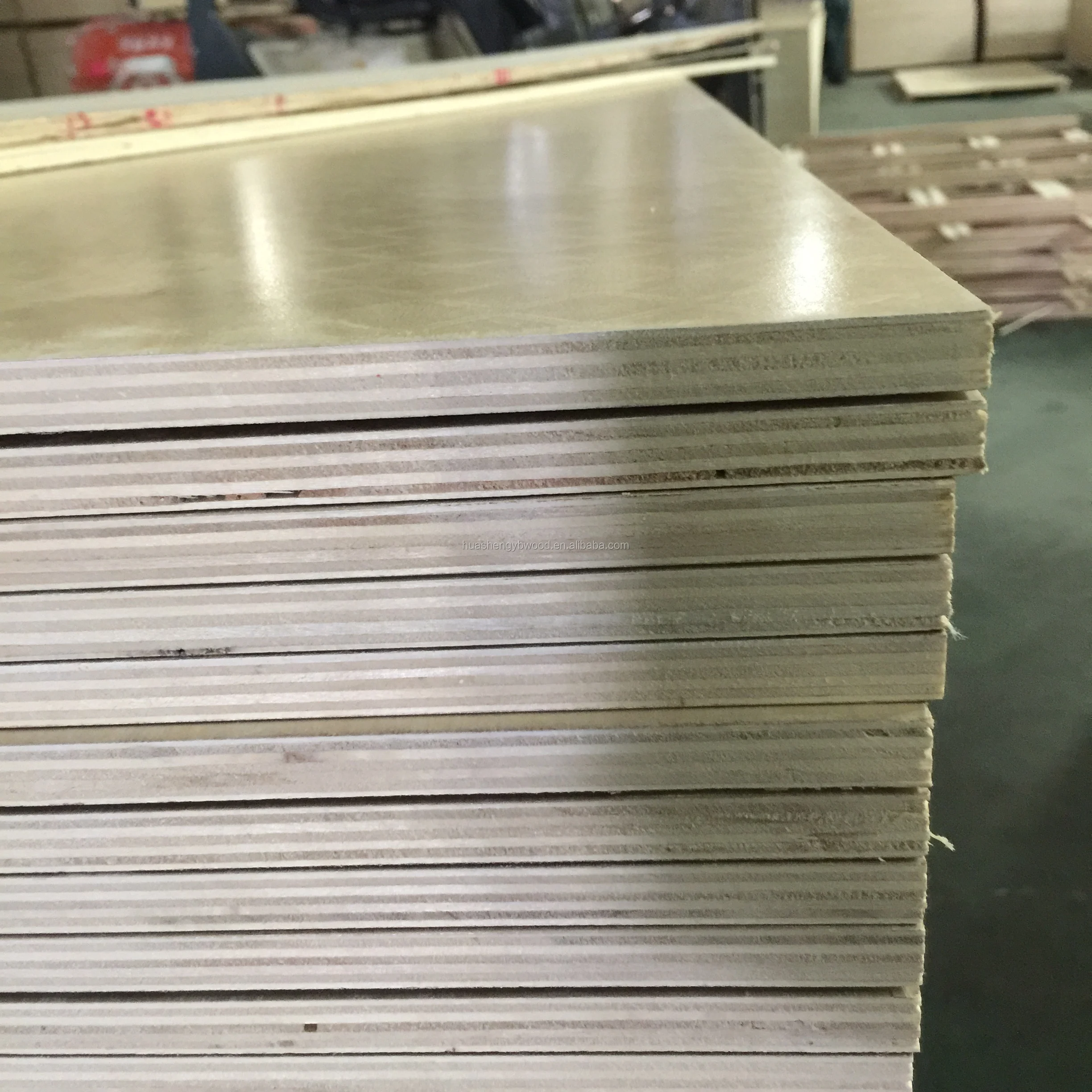 
18mm UV prefinished birch plywood/baltic birch plywood for Canada 