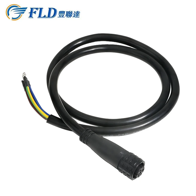 FCONNR IP67 Pull Self-locking 3 Core Power Cable For LED Display