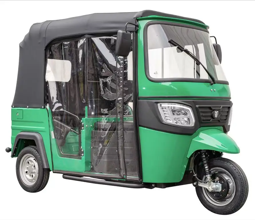 Bajaj 3 Wheeler  Electric Rickshaw Passenger Tricycle Tuk Tuk for Taxi