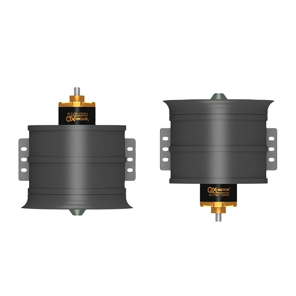 90mm EDF (8S) QX-MOTOR  1200KV CW CCW 12 bladed fan propeller for FMS RC aircraft drone model spare parts