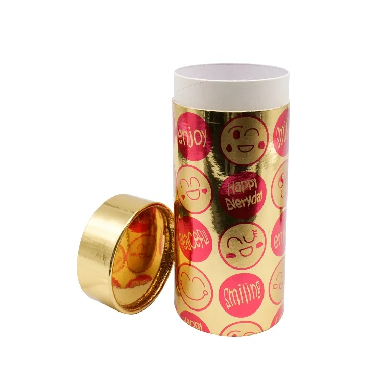 China Gift box Manufacture Luxury round tea paper tube packaging