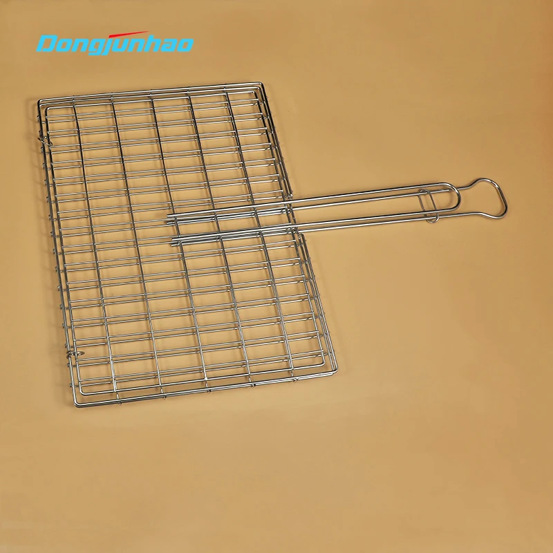 Bbq Wire Grill Basket Outdoor Camping Barbecue Accessories BBQ Wire Mesh Grilling Basket
