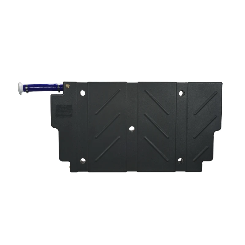 WB45 Car modification car water tank cooling kettle water tank black radiator coolant tank