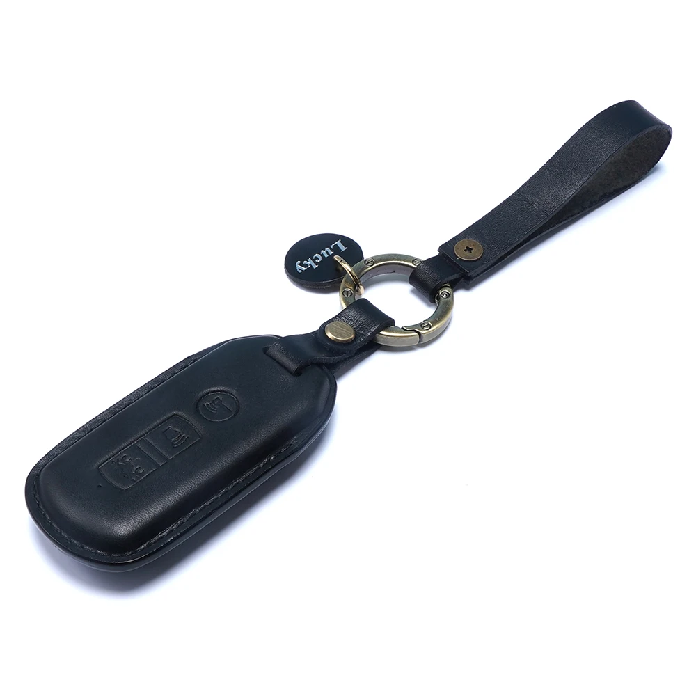 Factory custom logo motorcycle for Honda Motorcycle SH300I PCX 150 keys case leather