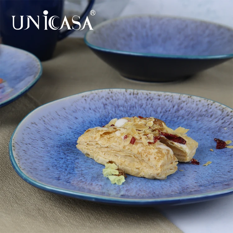UNICASA Factory Made Ramen Bowl Stoneware Salad Bowl Set with Chopsticks Cheap Ceramic Customized Sustainable Kitchen Bowls