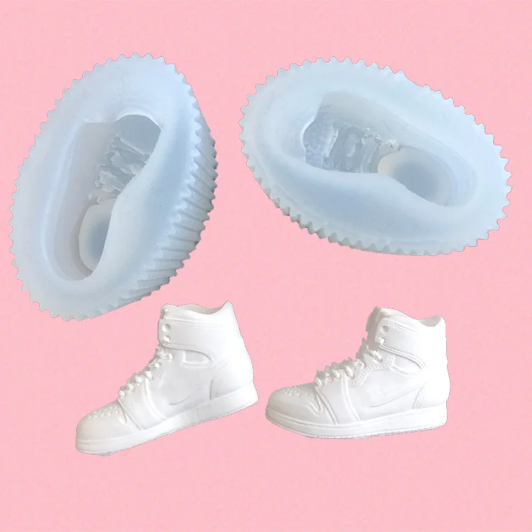  Силиконовая форма Yeezy Boost для кроссовок спортивной обуви инструменты украшения тортов из помадки ручной работы