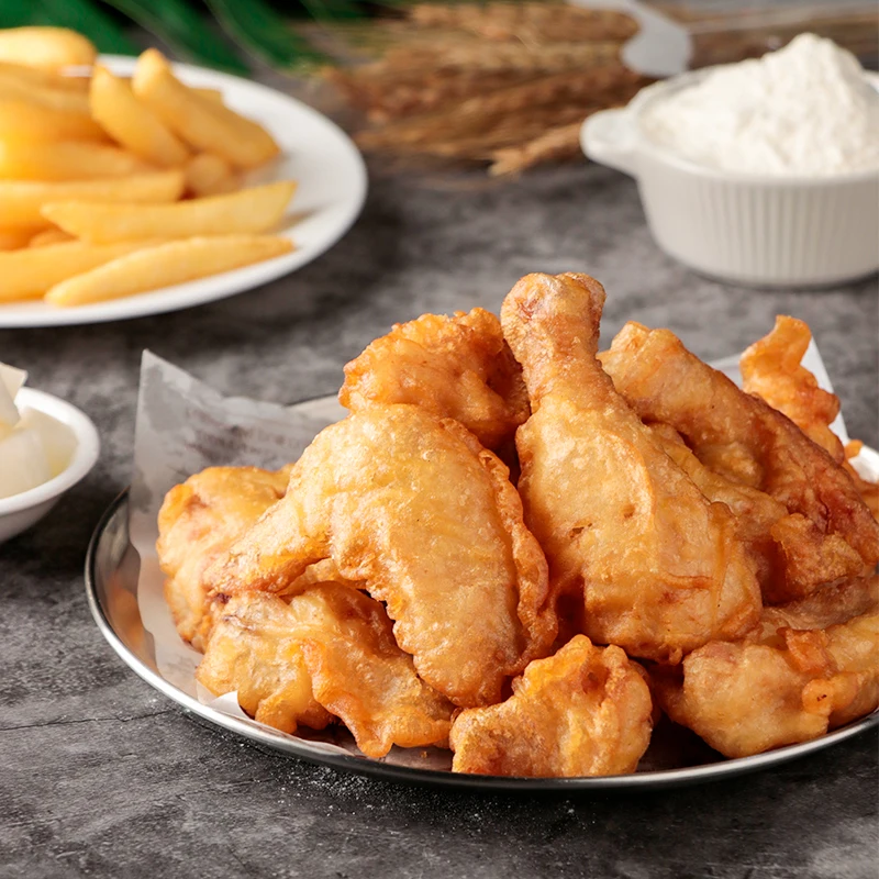 Best Selling Premium Quality  Food Supplier Price 5 kg Korean Style Crispy Paste Fried Chicken Powder