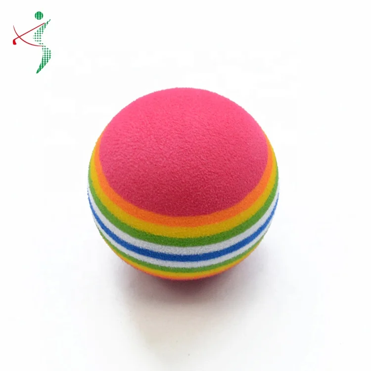High Quality Indoor Outdoor Practice EVA Golf Balls Sponge Foam Soft Practicing Balls Golf Training Balls