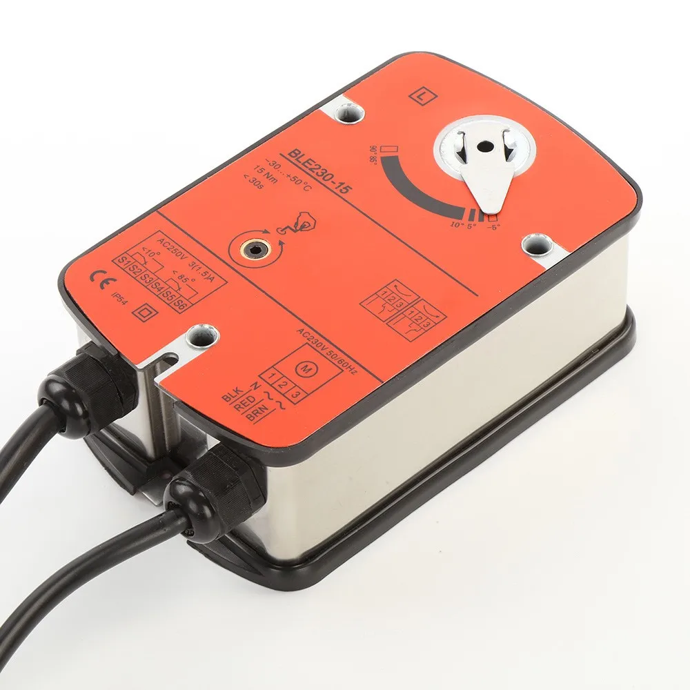 reverse on off type air damper actuator