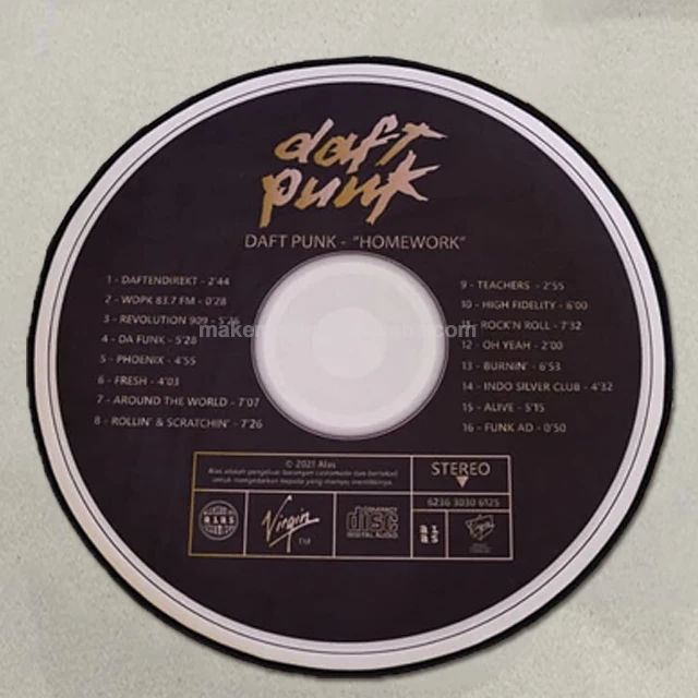 3D GTA Печатный диск для видеоигр cd коврик