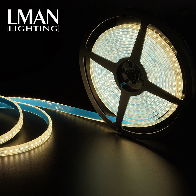 Solid Silicone Extrusion 20 Meters No Voltage Drop 120LEDS/M SMD2835 IP65 Waterproof Led Strip Lamp