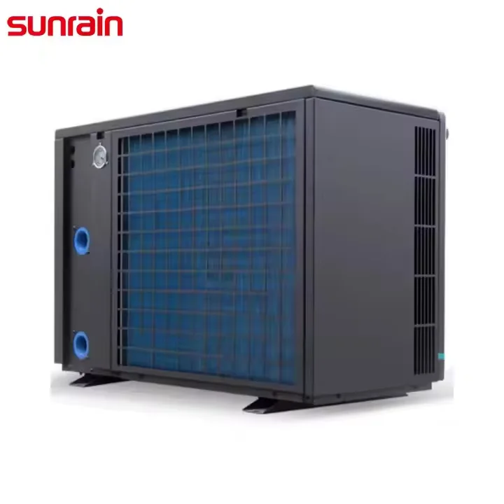 R32 WiFi DC Inverter Metal Casing Swimming Pool Air Source Heat Pump Water Heater Air To Water SPA Pool Heater 7 10 13 17KW