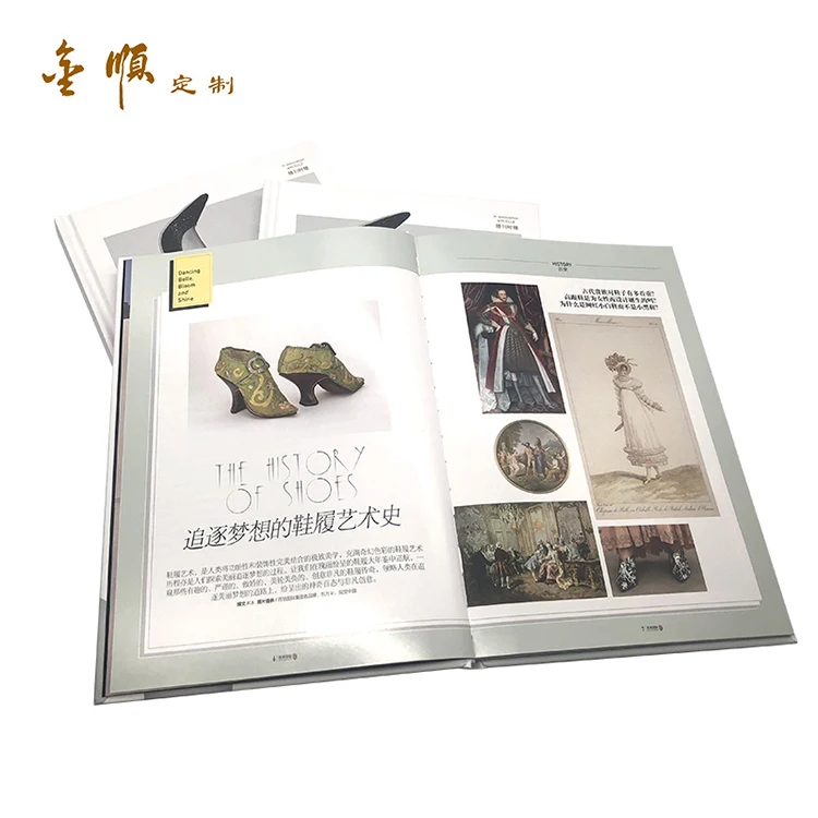 Custom paper printing logo Professional Low Cost Brochure / Catalogue / Magazine Printing