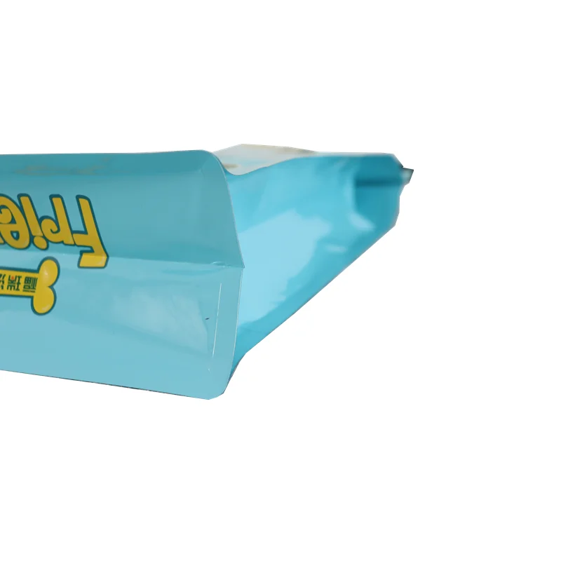 Customized dog food bag Pet food bag printable logo with zipper can be resealed many times