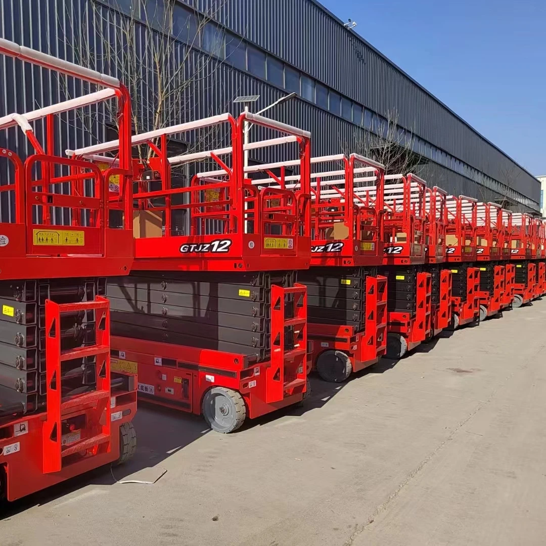 Mini Electric Lifting Platform 6m 8m 9m 10m Moving and Electric Lifting Mobile Lift Table OEM ODM