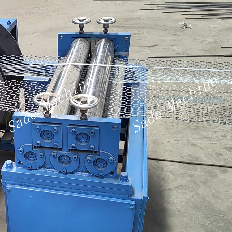 China Automatic High speed expanded Metal brick Mesh Machine newest type with low costs