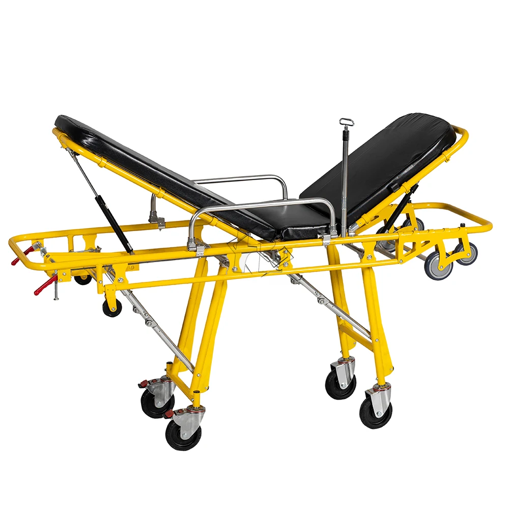 Emergency Folding Loading Ambulance Trolley