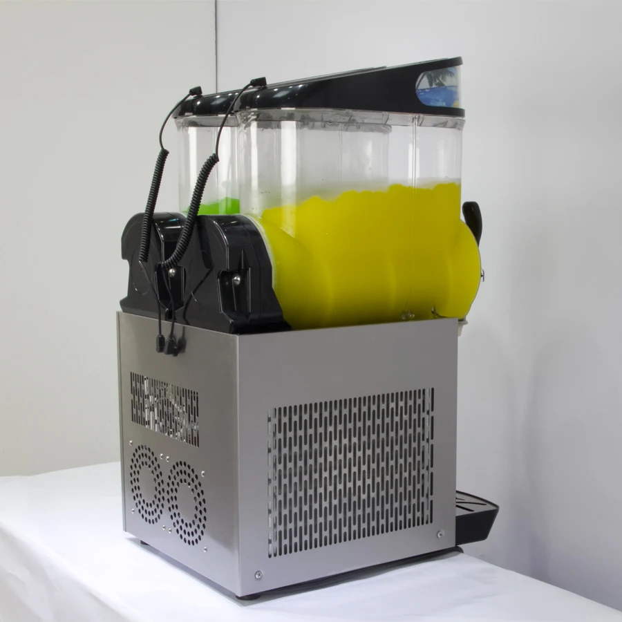 
Two bowls Commercial use Slush Machine Alcoholic drink for Hotel & Restaurant 110V 60HZ 