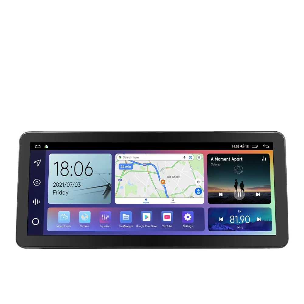 13 0 на Android автомобильное радио мультимедийное Видео Стерео GPS навигация для Audi A4L 2009-2016 лет беспроводной плеер
