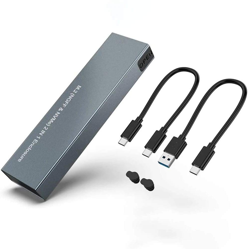 Внешний твердотельный накопитель NVME M.2, USB 3,1 Gen 2, 10 Гбит/с